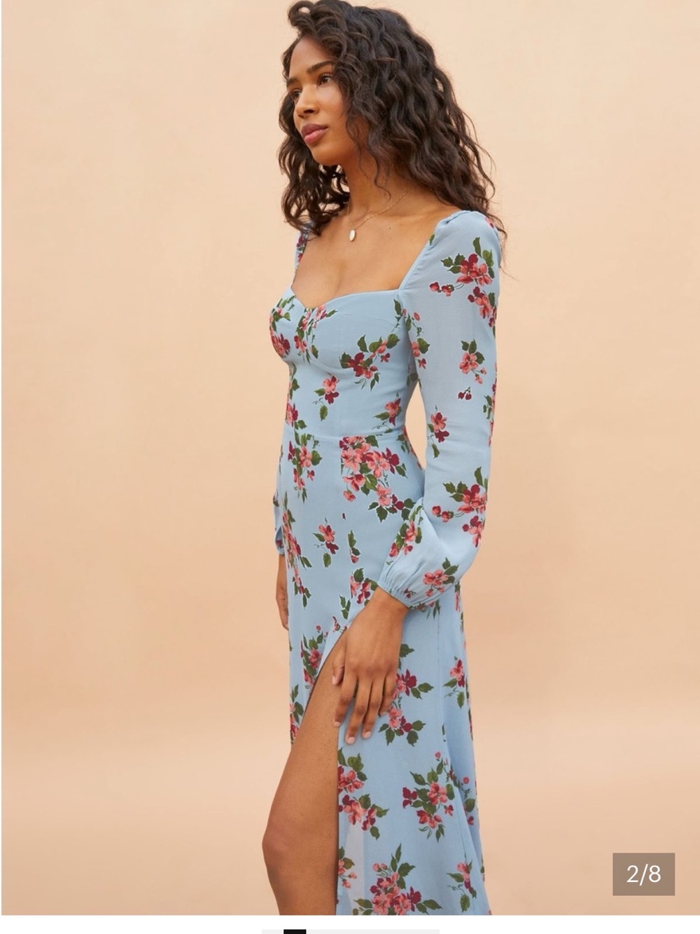 Reformation Shelby Floral Dress Giulia
